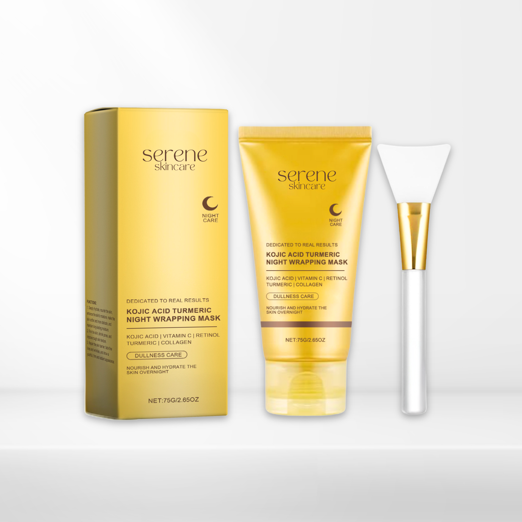 Turmeric & Kojic Acid Collagen Mask serene